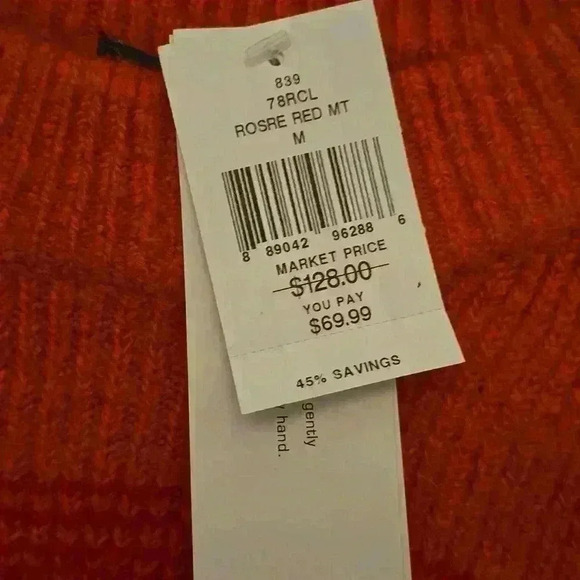 NWT FRENCH CONNECTION CROP WOOL SWEATER - Picture 2 of 3